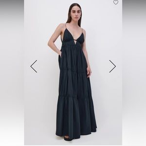 Jonathan Simkhai April dress in navy